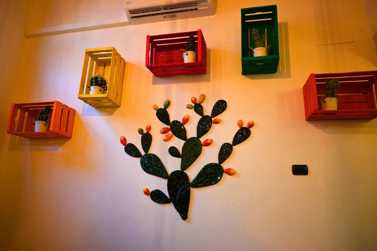 Salento Cactus In Nonna Lilia Restaurant